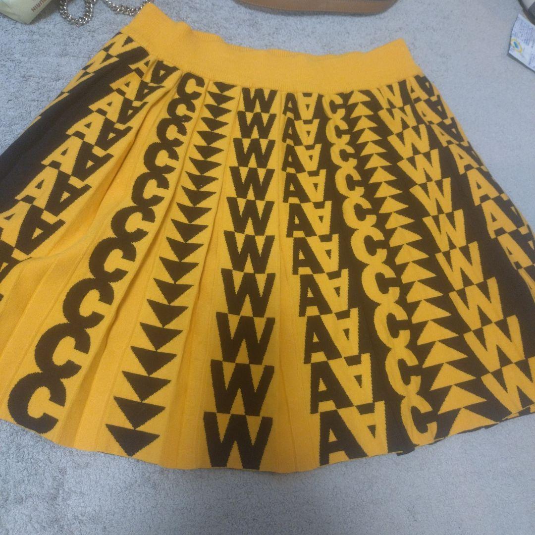 ゴルフスカート イエロー WAAC