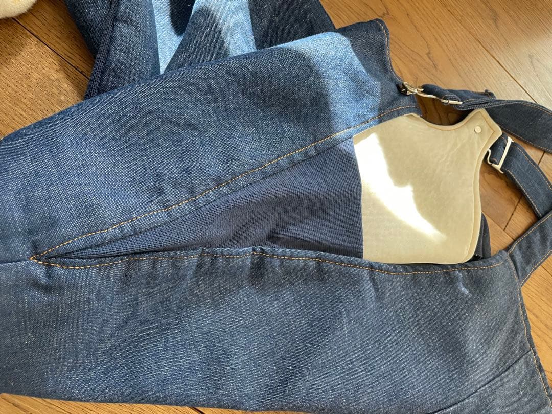 【USA製】オーバーオールスノーウェア　ブーツカットデニムサロペット　フレア