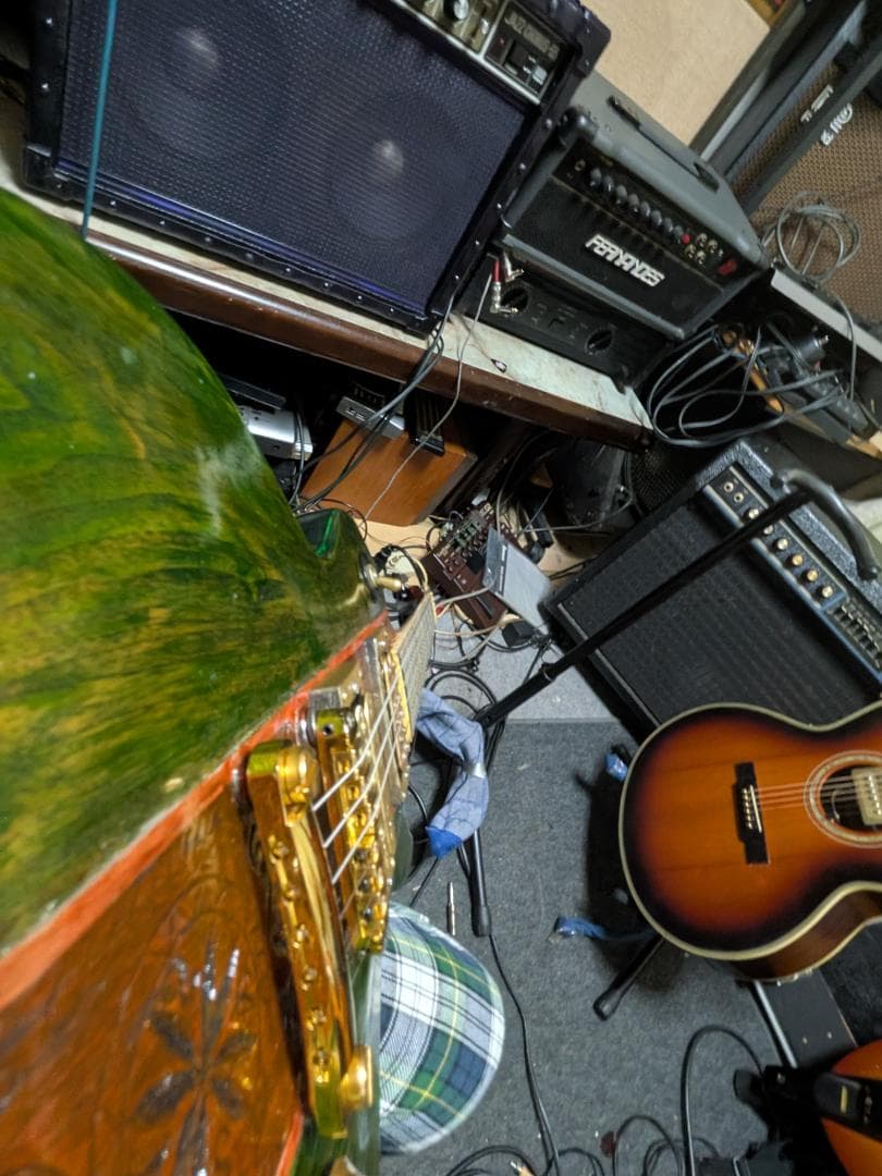 オリジナル　LP　雑gold塗装ハム×2　調整済みは動画！