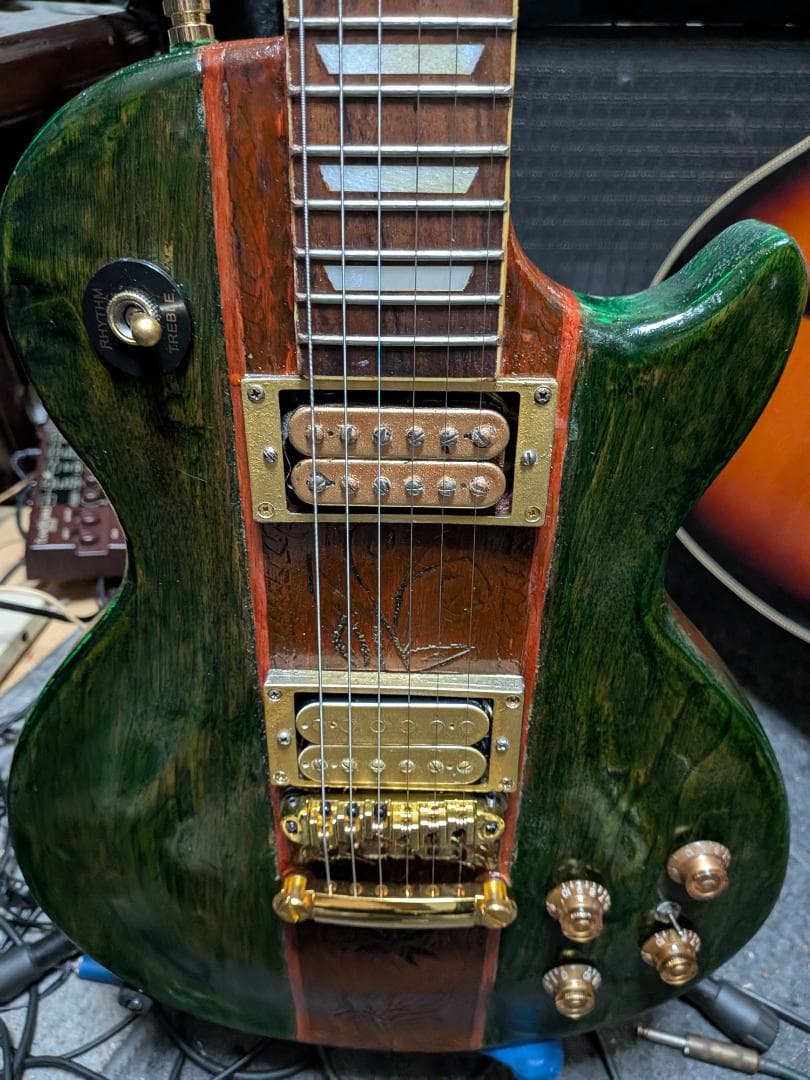 オリジナル　LP　雑gold塗装ハム×2　調整済みは動画！