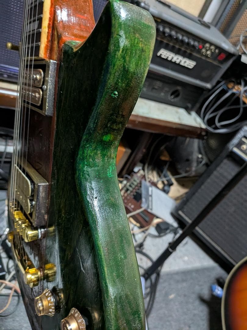 オリジナル　LP　雑gold塗装ハム×2　調整済みは動画！