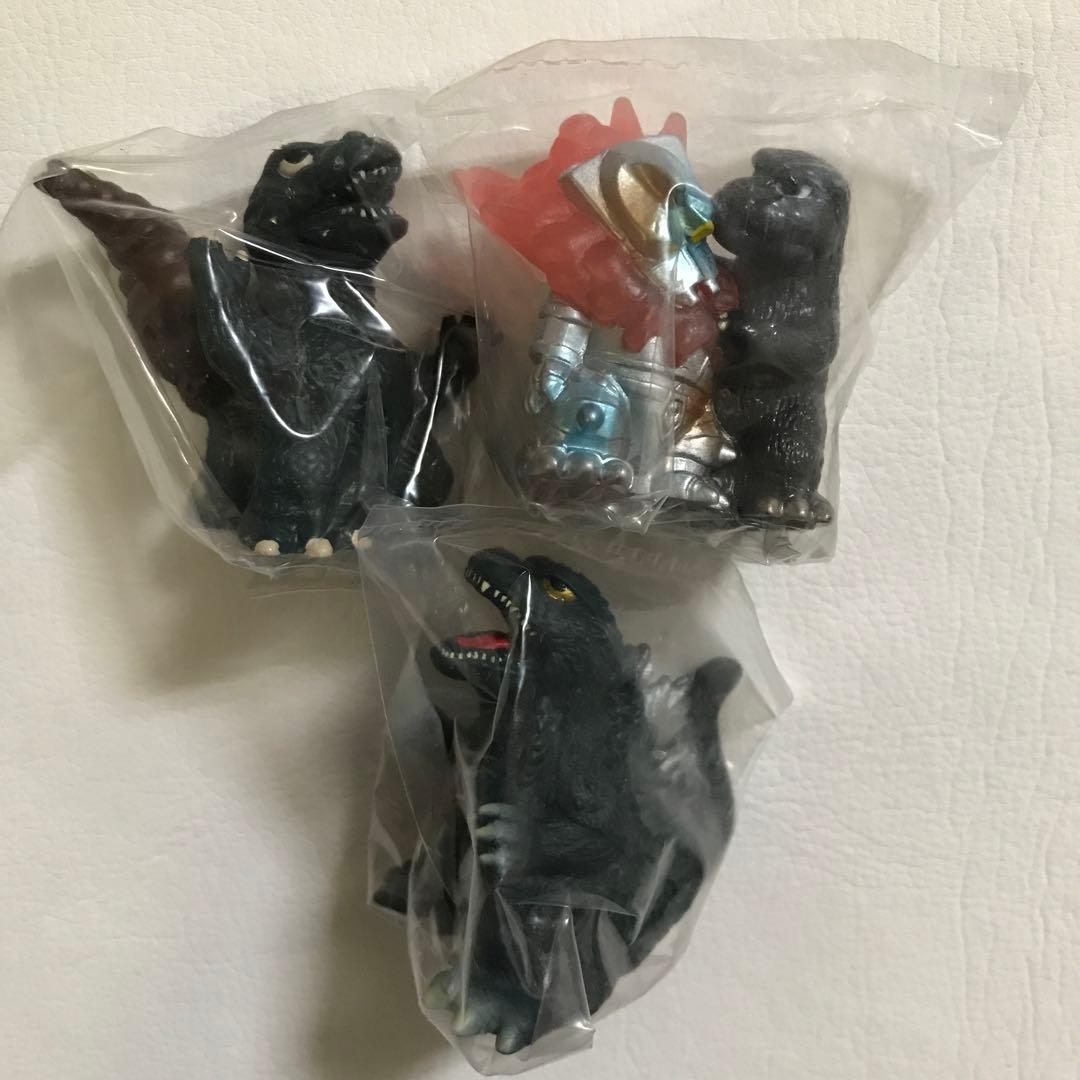 『ゴジラ』指人形 ソフビ 玩具 特撮