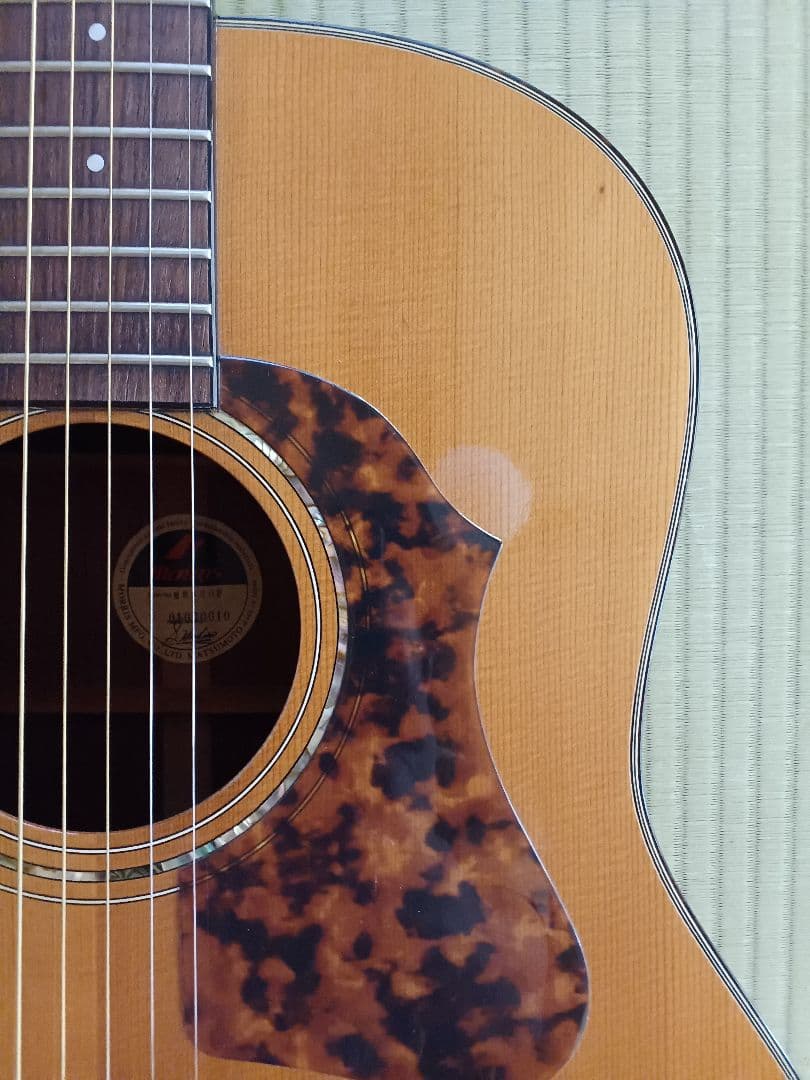 【送料込】モーリス　MW650P　トップ単板　生ギター　整備済新品弦　リペア品