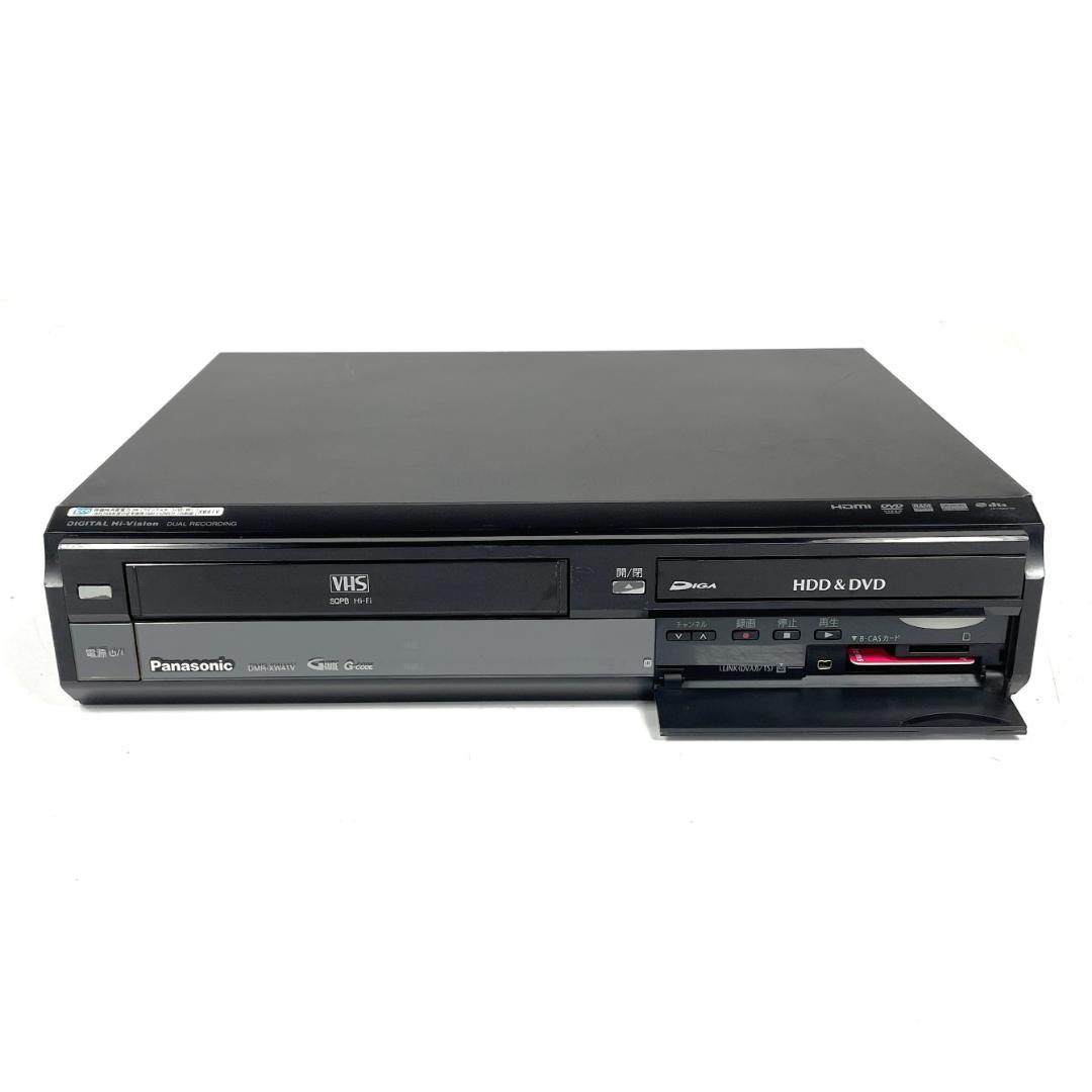 パナソニック DMR-XW41V DVDレコーダー VHSビデオ一体型