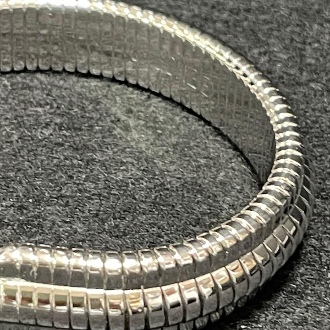 美品 オルゴンリング バングル ブレスレット シルバー系 施術用