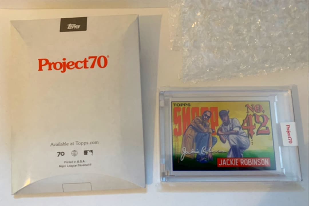 スヌープドッグ‼︎ 70周年限定‼︎ topps project 70