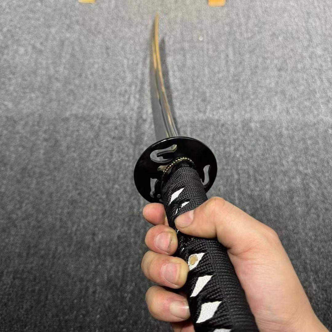 1039-武具 刀装具 日本刀　模造刀 居合刀 武士道 武蔵 鑑賞用 手鍛造打