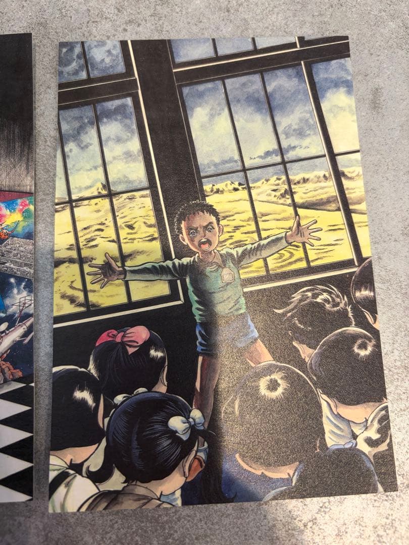 楳図かずお大美術展 オロチ 漂流教室 キャンパスアート