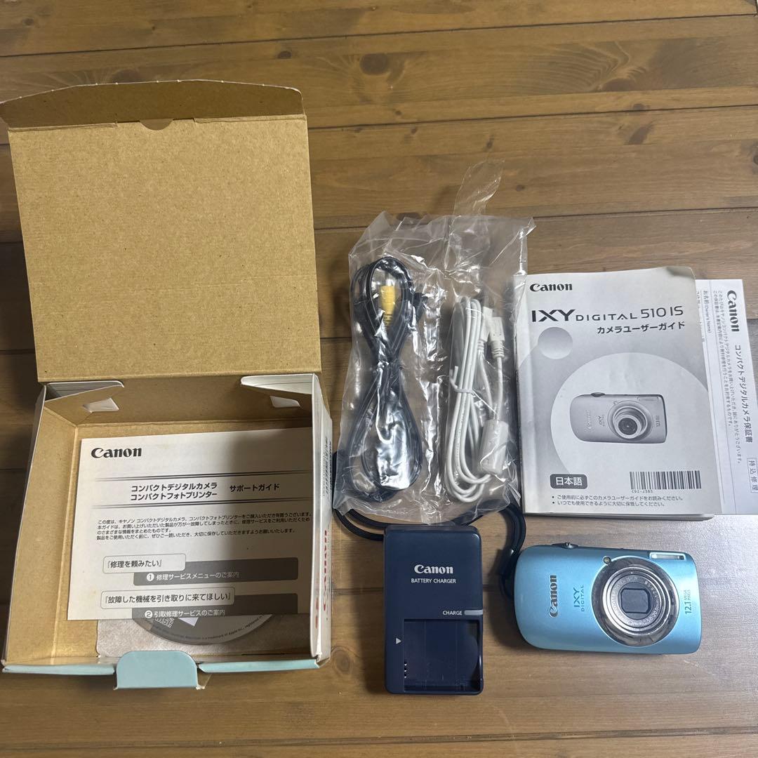 Canon デジタルカメラ IXY DIGITAL 510 IS ブルー