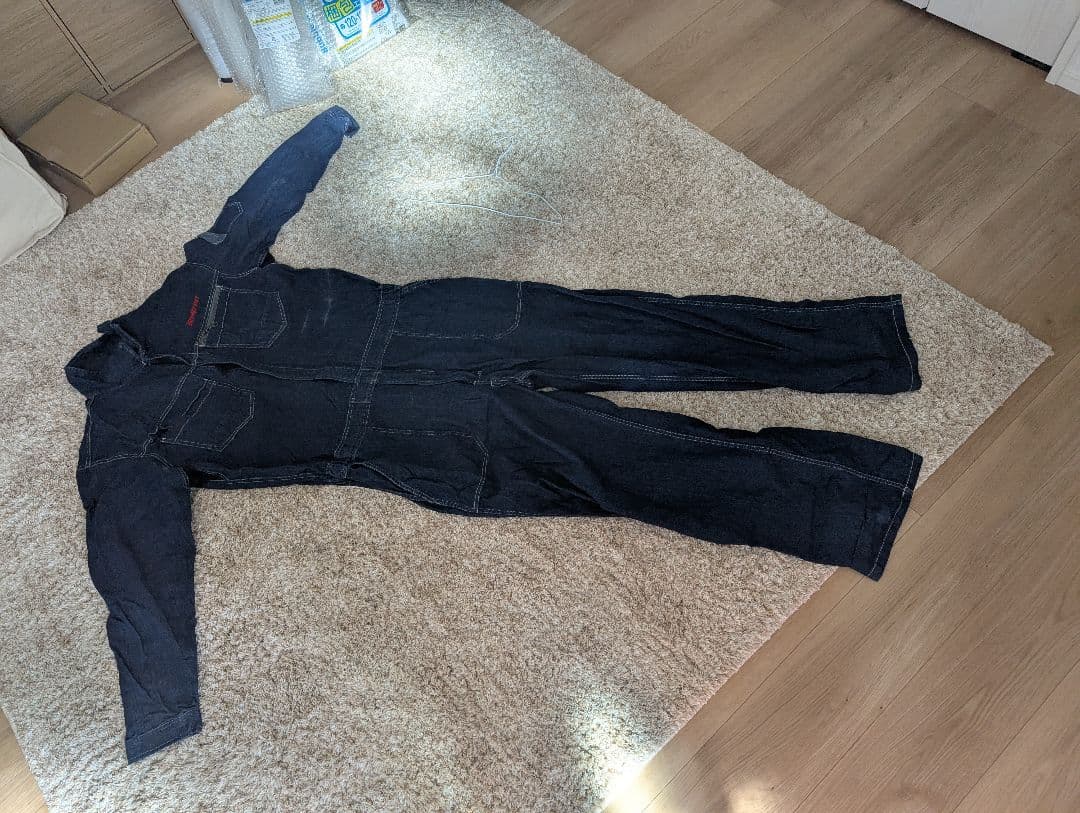 スナップオン　デニム　ツナギ