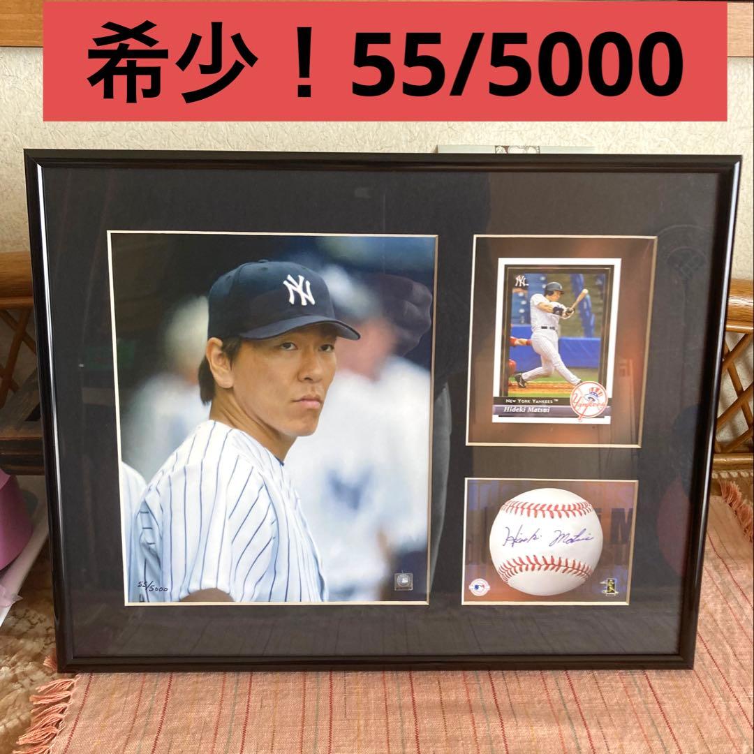 松井秀喜　ヤンキース　フォトフレーム 　パネル