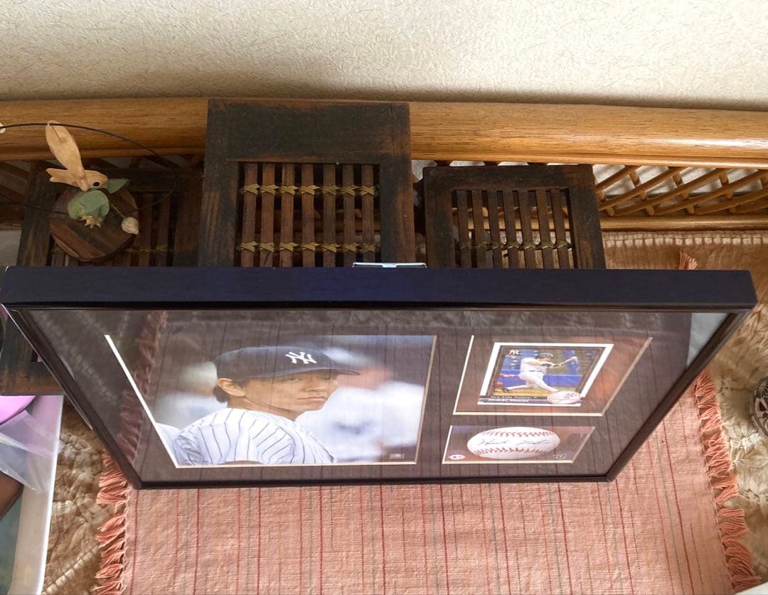 松井秀喜　ヤンキース　フォトフレーム 　パネル