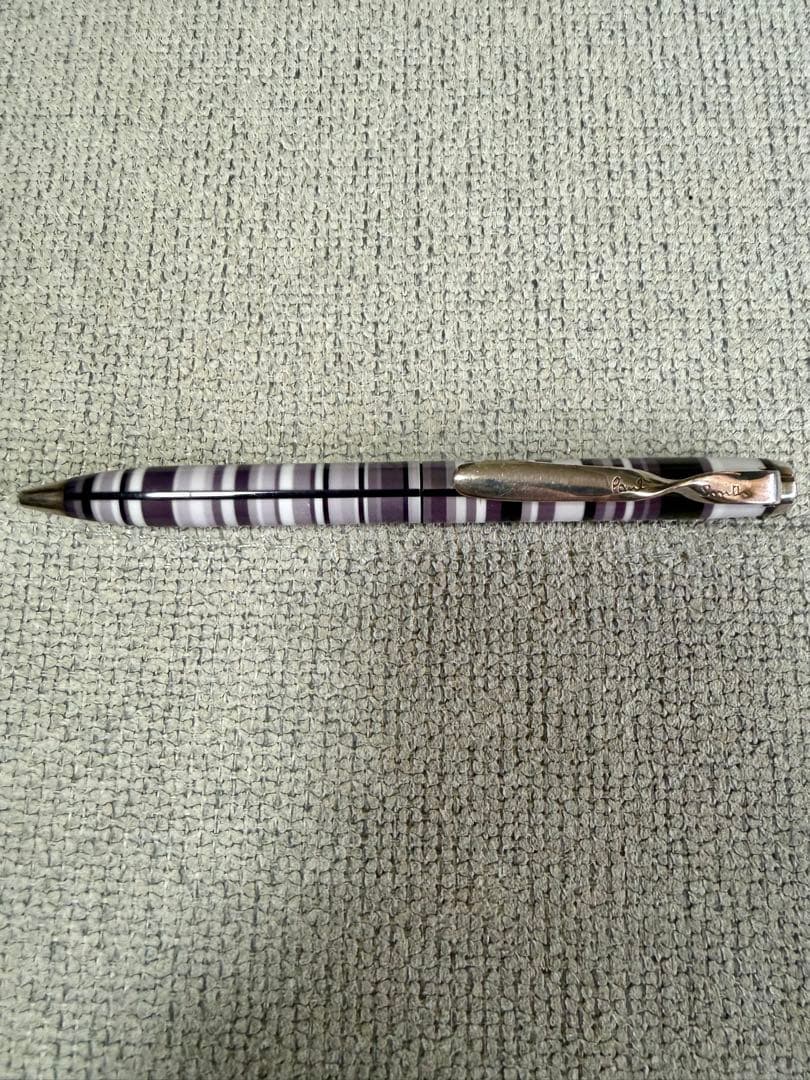 【希少】 ポールスミス ストライプ ボールペン CROSS Paul Smith