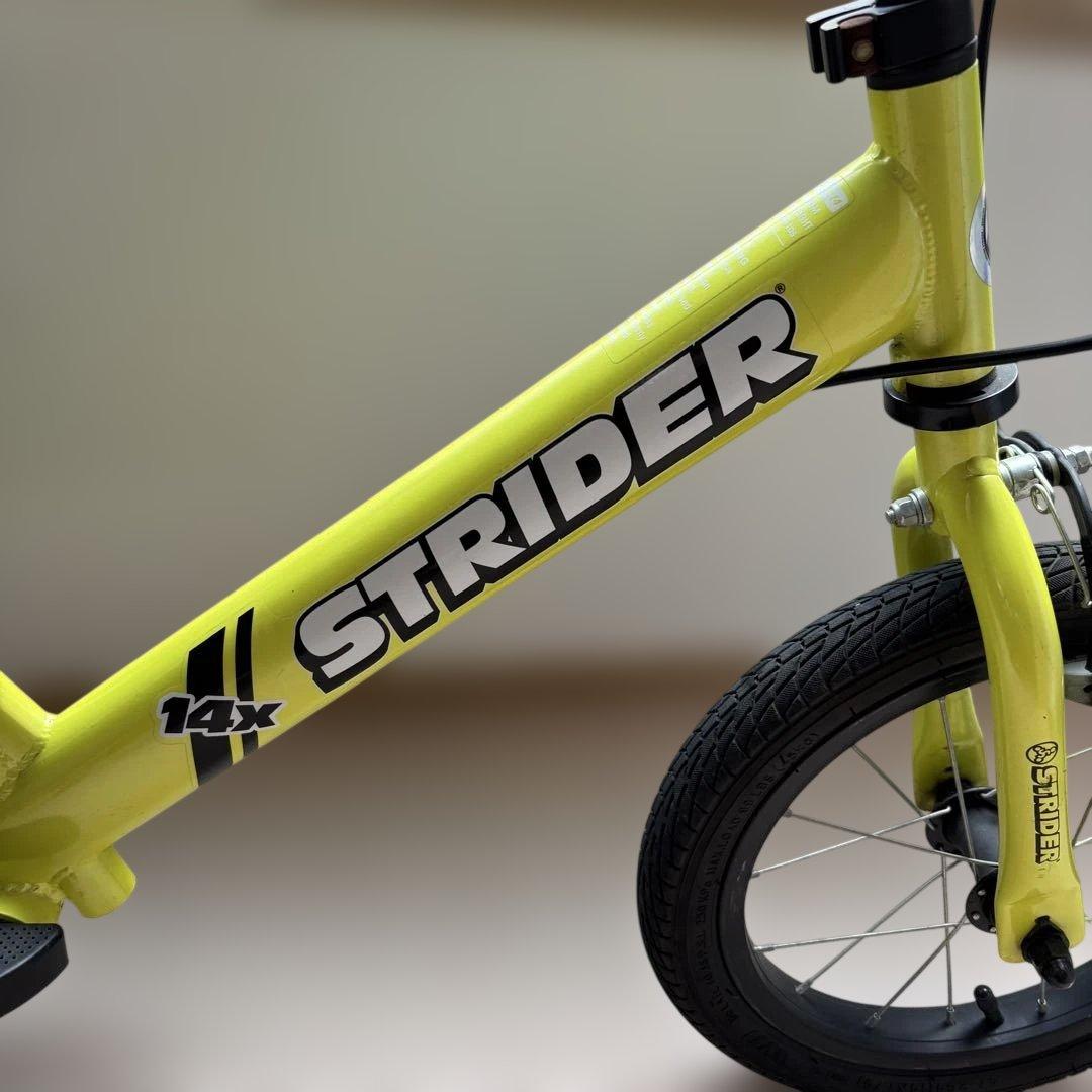 STRIDER ストライダー 14x スポーツ ライムイエロー