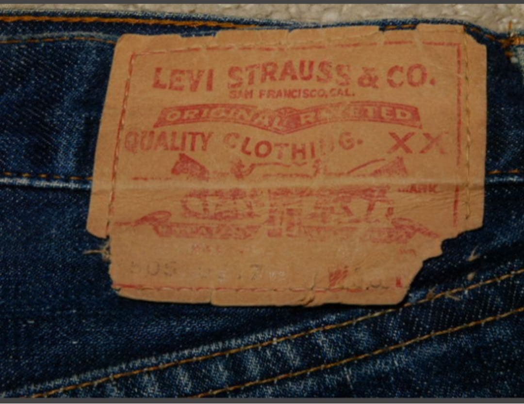 極上 60's LEVI'S 505 BIGE 美品 ビンテージ オリジナル