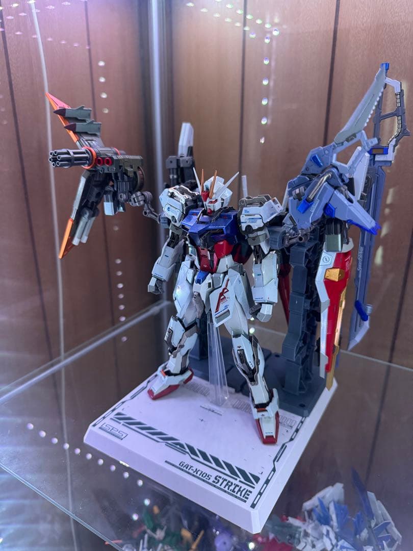 【楽一番】L BUILD ストライクガンダム ストライカーセット