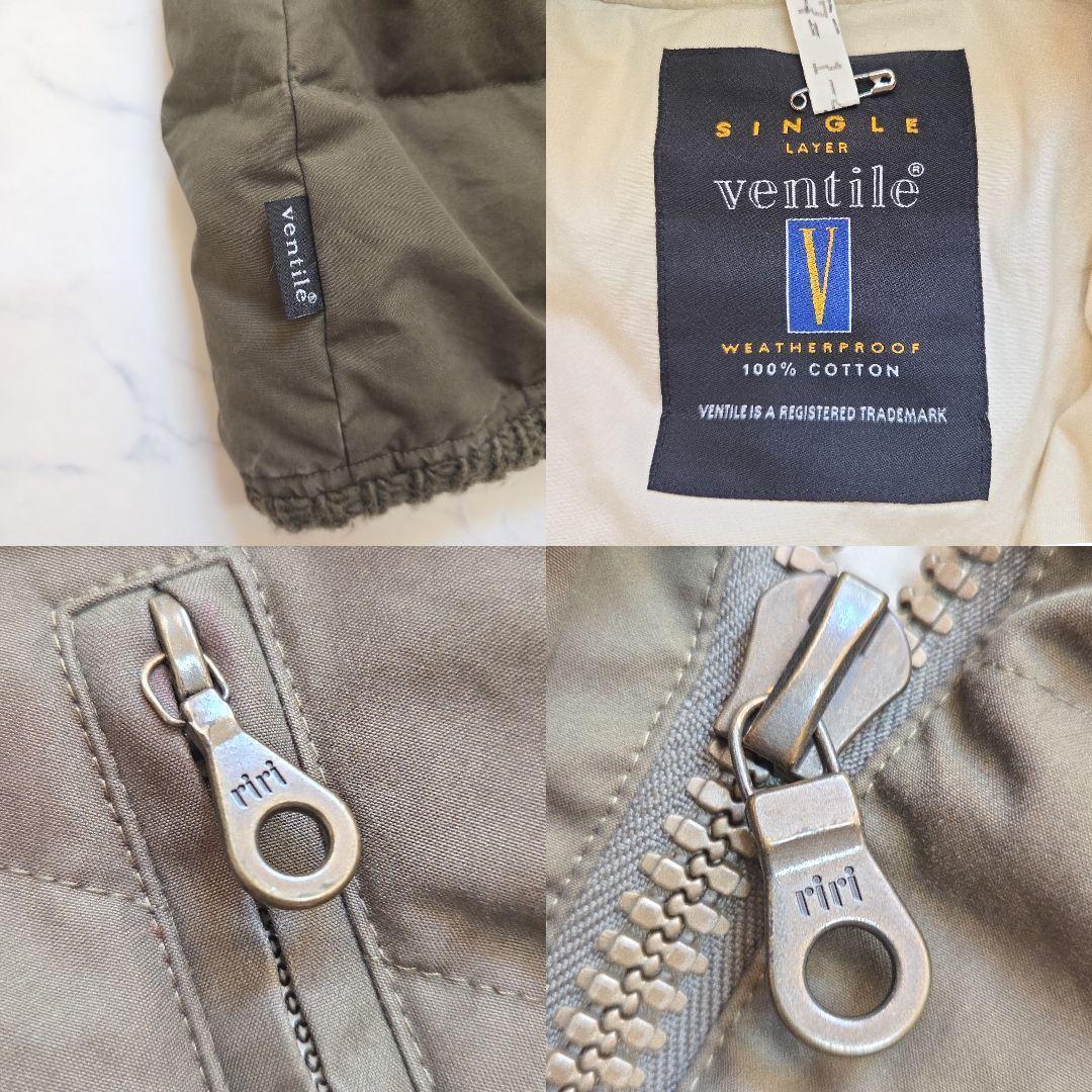 高級素材✨ベンタイル ドレステリア ダウンコート M riri ファー付 ロング