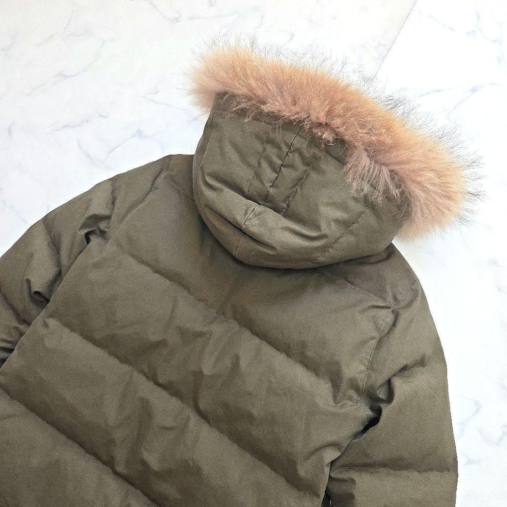 高級素材✨ベンタイル ドレステリア ダウンコート M riri ファー付 ロング