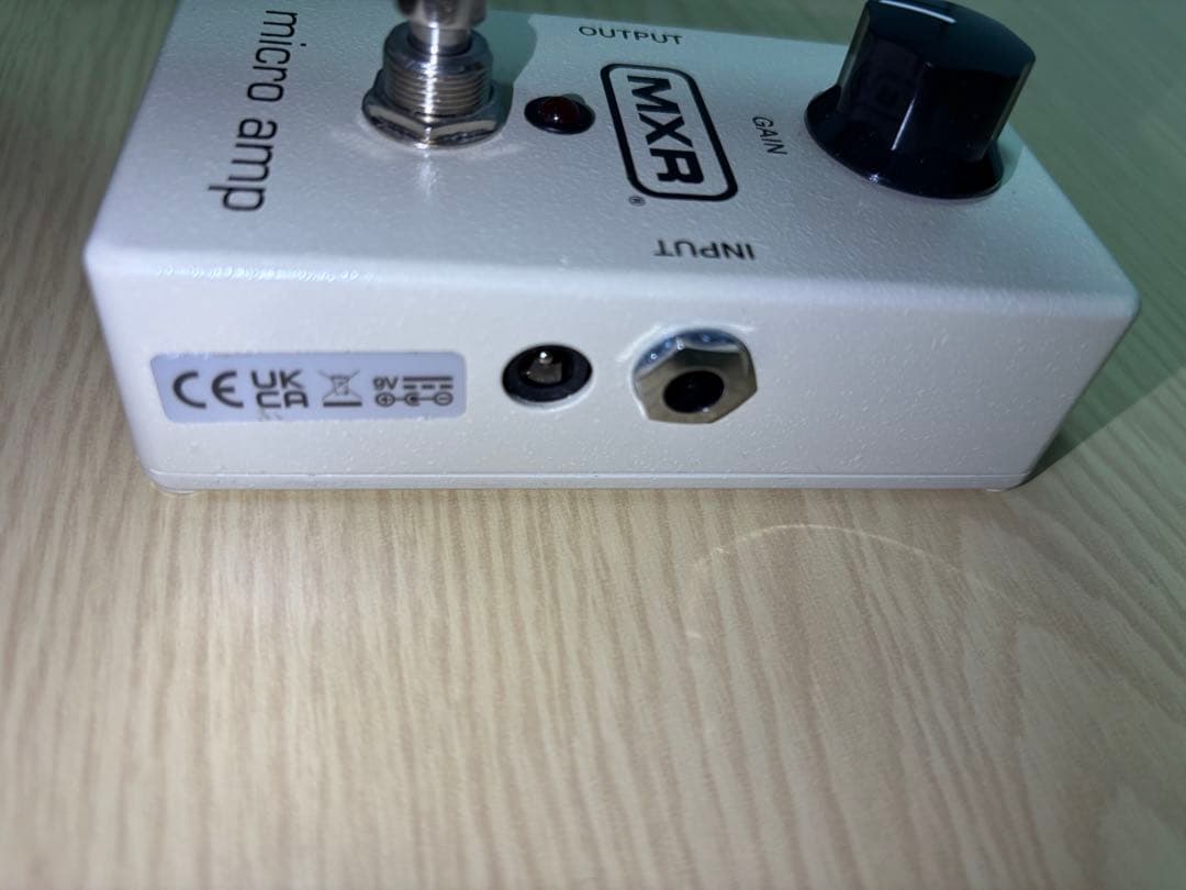 MXR micro amp ギターエフェクター