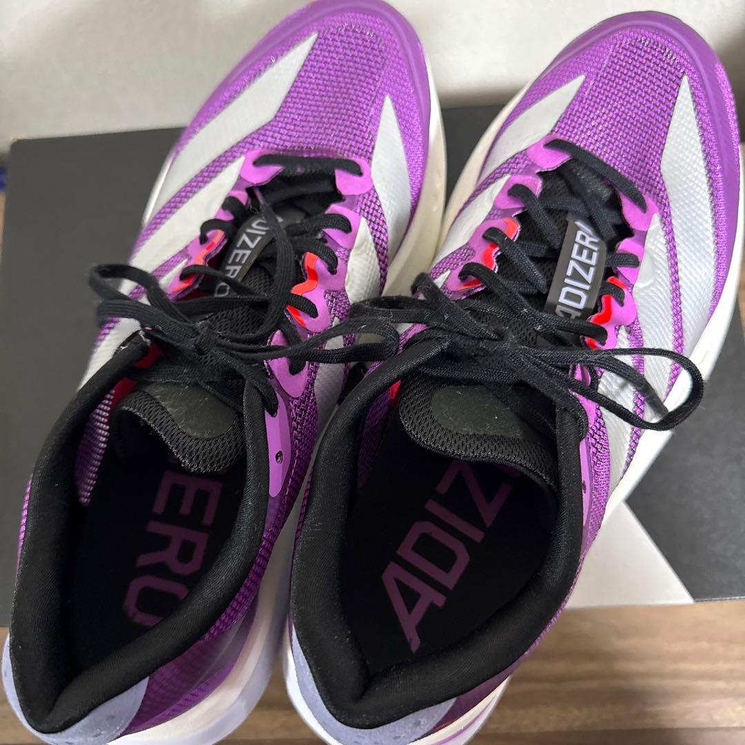 ADIDAS ADIZERO ボストン13 パープル 25.5cm