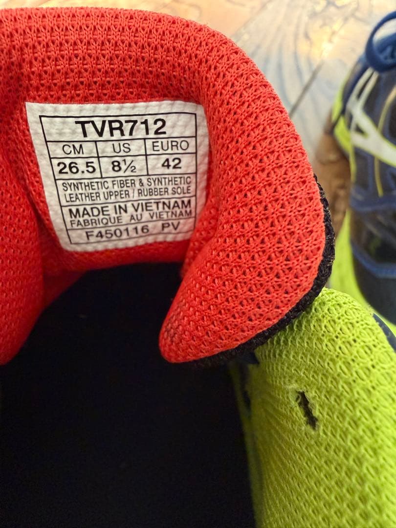 asics バレーボールシューズ TVR721 26.5