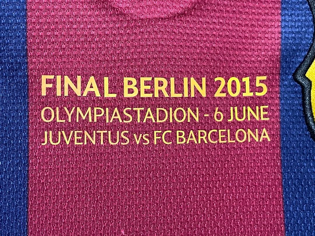 【正規品】メッシ　バルセロナ　14/15 ホームオーセンティック