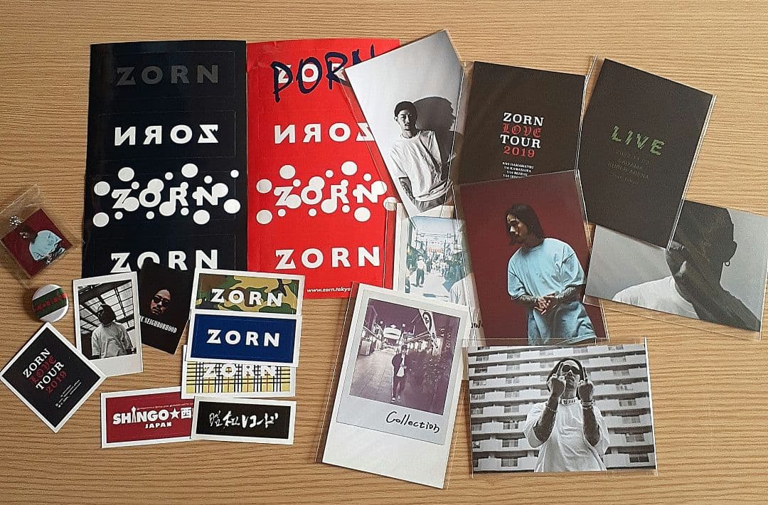 ZORN ステッカー、ポストカード