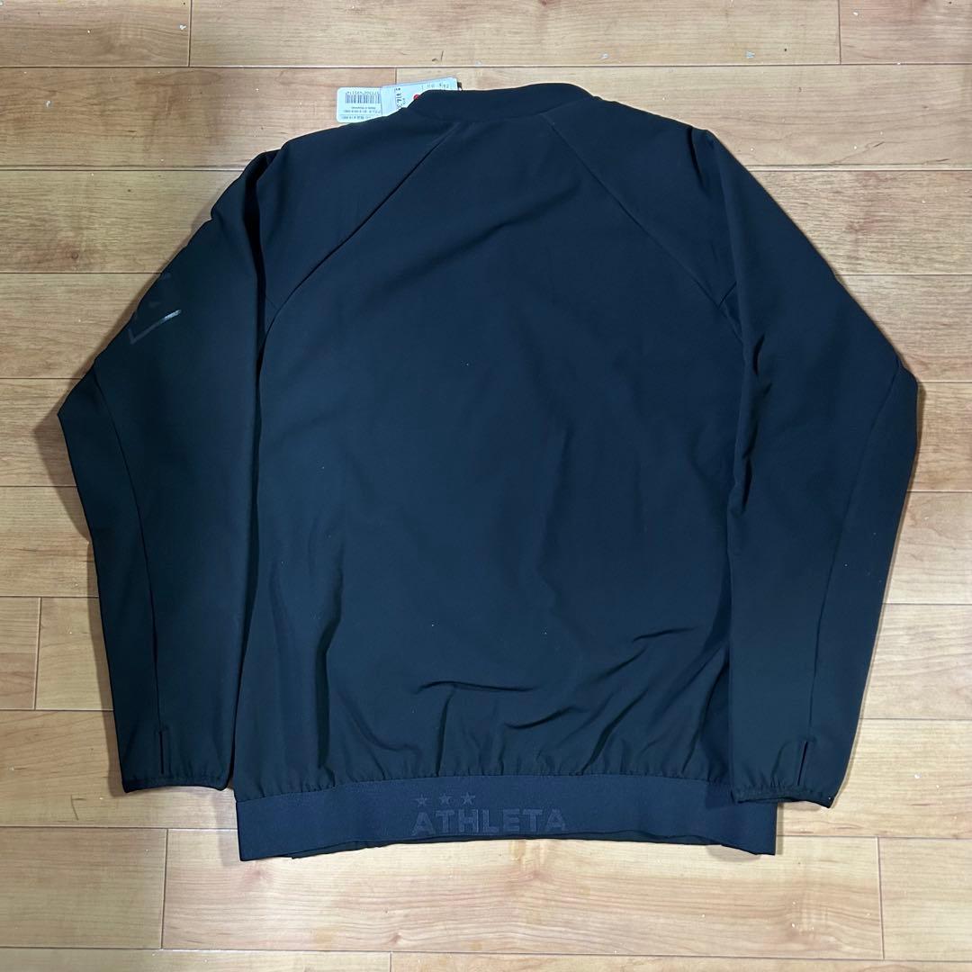 ATHLETA アスレタ サッカー長袖 ウォームテックソフトシェル M ブラック
