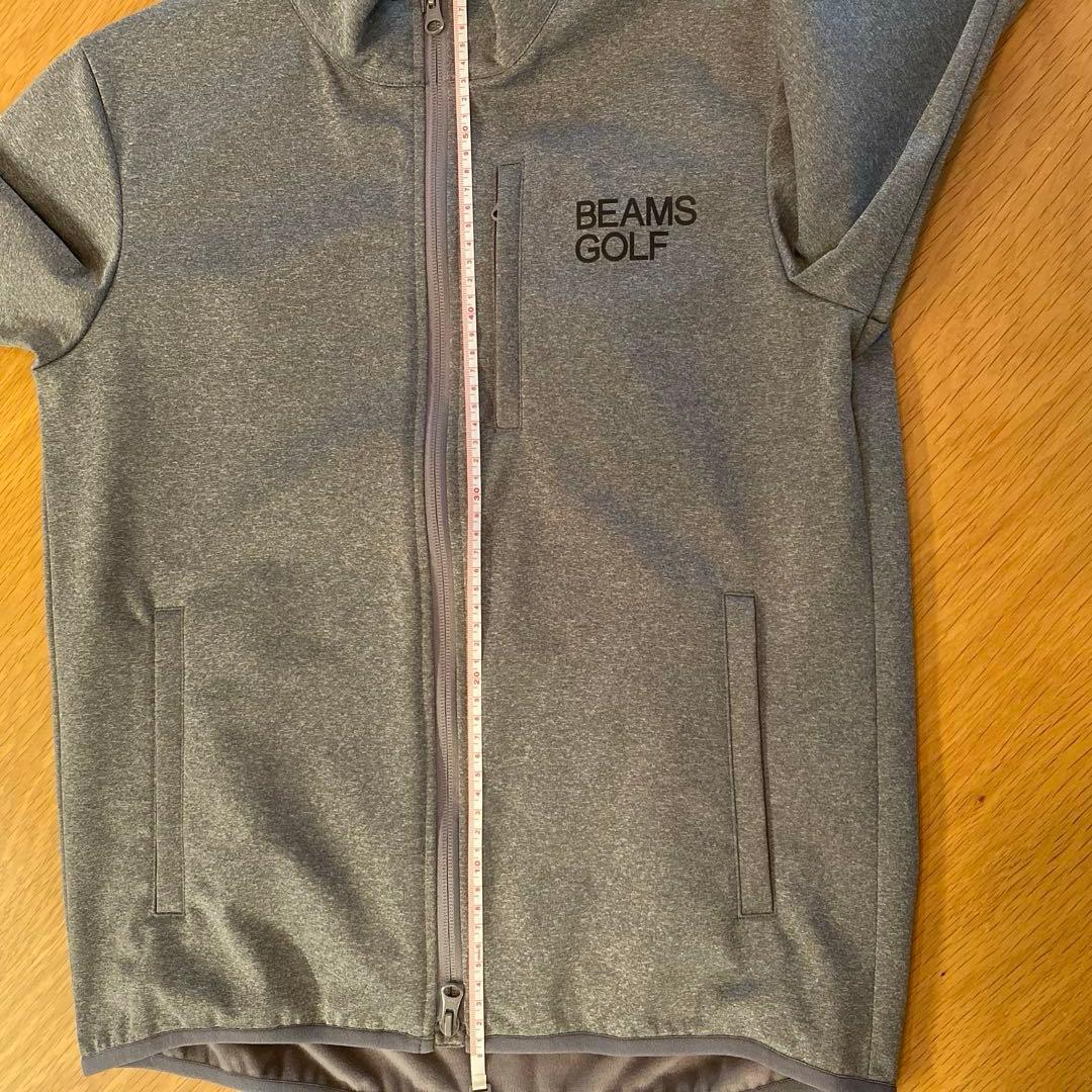 BEAMS GOLF グレー ジップ アウター ブルゾン ジャケット