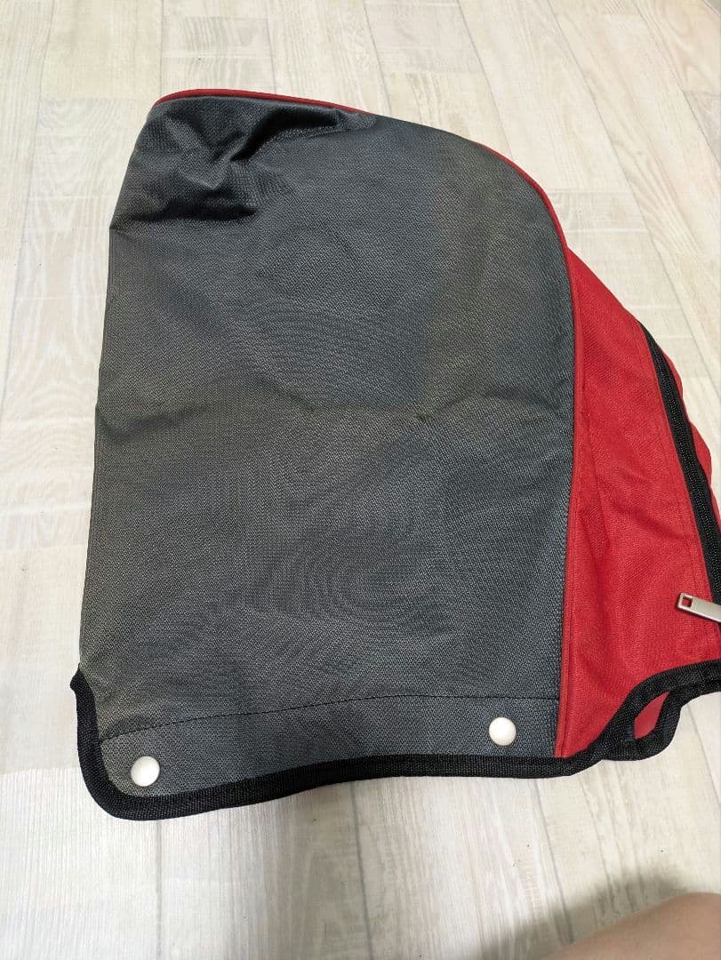 HONMA キャディバッグ スタンド付き レッド✕スモーキーグリーン