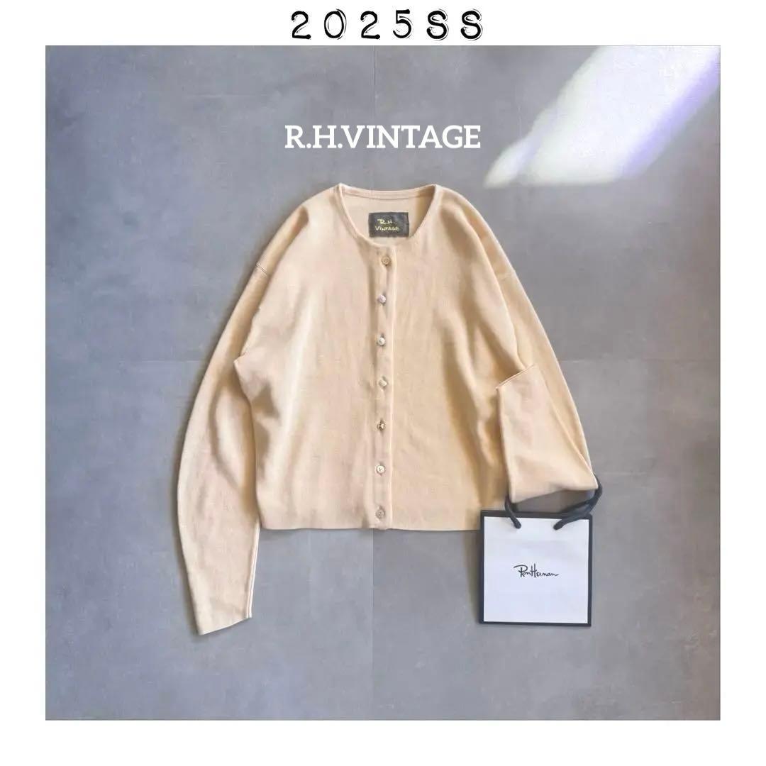 【2025／美品✨】RH Multi Button Crew Cardigan