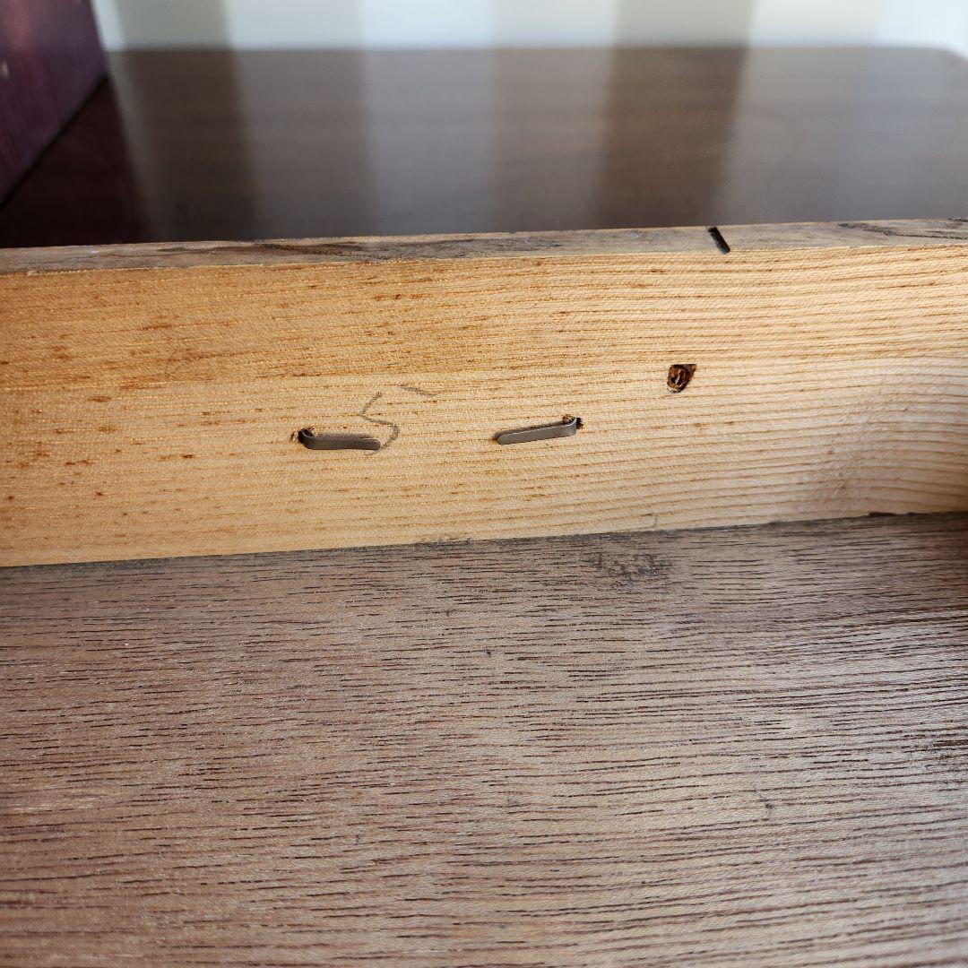 ジャパンヴィンテージ　 木製 5段小引き出し 小物入れ レターケース　チェスト