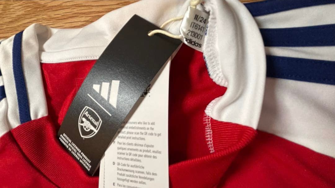 【タグ付/限界価格】　アーセナル　ユニフォーム　サカ #7 4XL