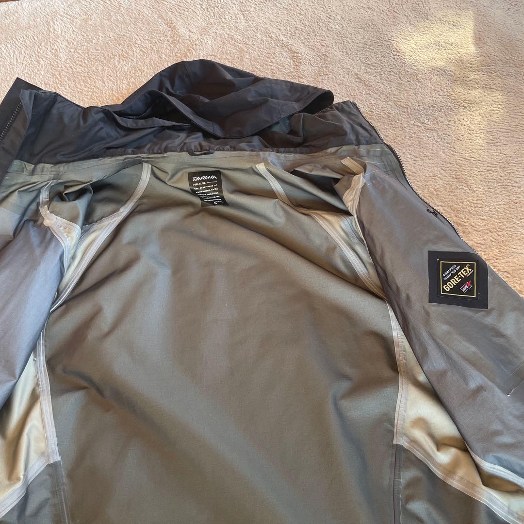 ダイワ 防寒着防水レインウェア ブラックゴアテックス