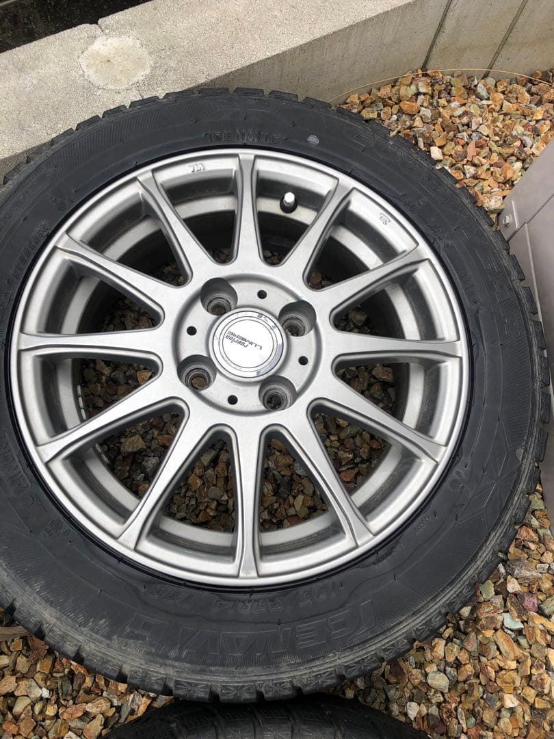 165/65R14 スタッドレスタイヤ ホイールセット【グッドイヤー】