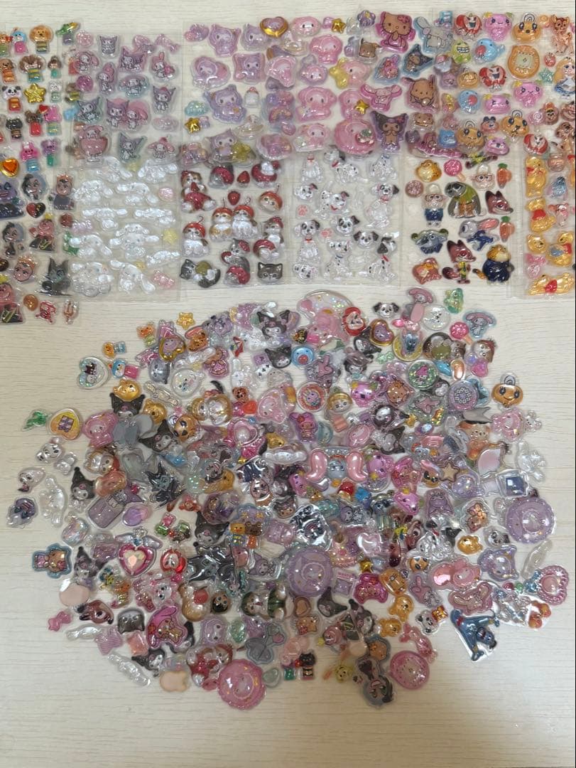 シール　ボンボンドロップシールなど