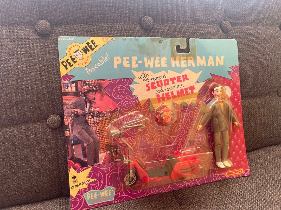 Pee-wee Herman フィギュアとスクーターセット　激レア　ヴィンテージ