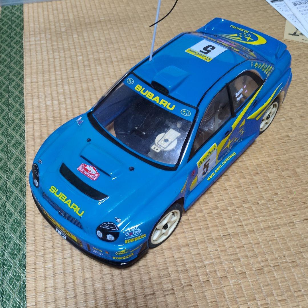 【ジャンク】京商　SUBARU　IMPREZA WRC ラジコンカー