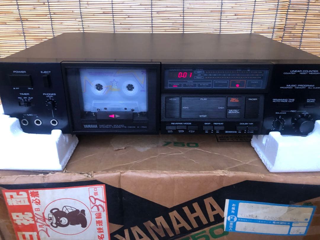 完動作品 美品 YAMAHA カセットデッキ K-750