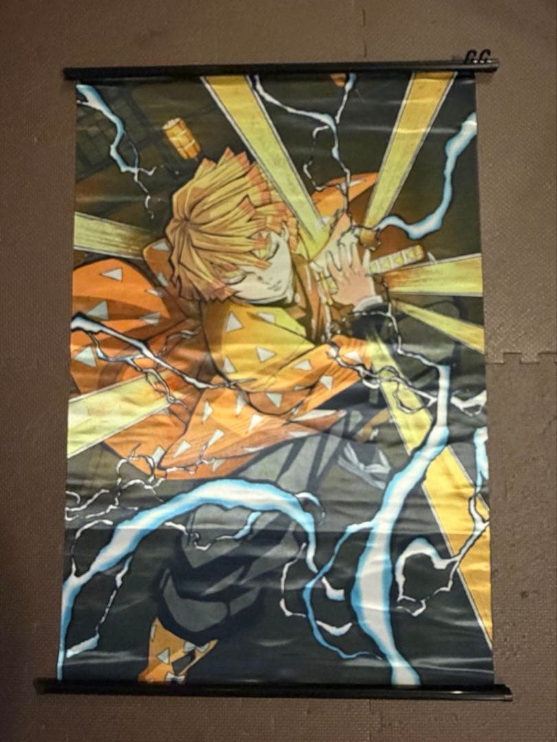 鬼滅の刃　タペストリー　我妻善逸