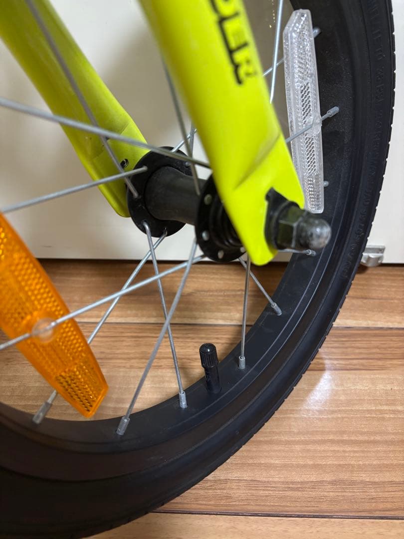 STRIDER 14X ライムイエロー　キッズバイク