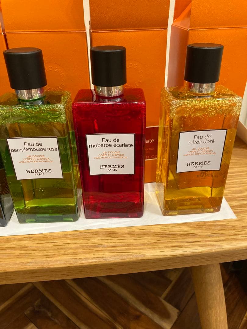 エルメス ヘアボディシャワージェル 5本セット