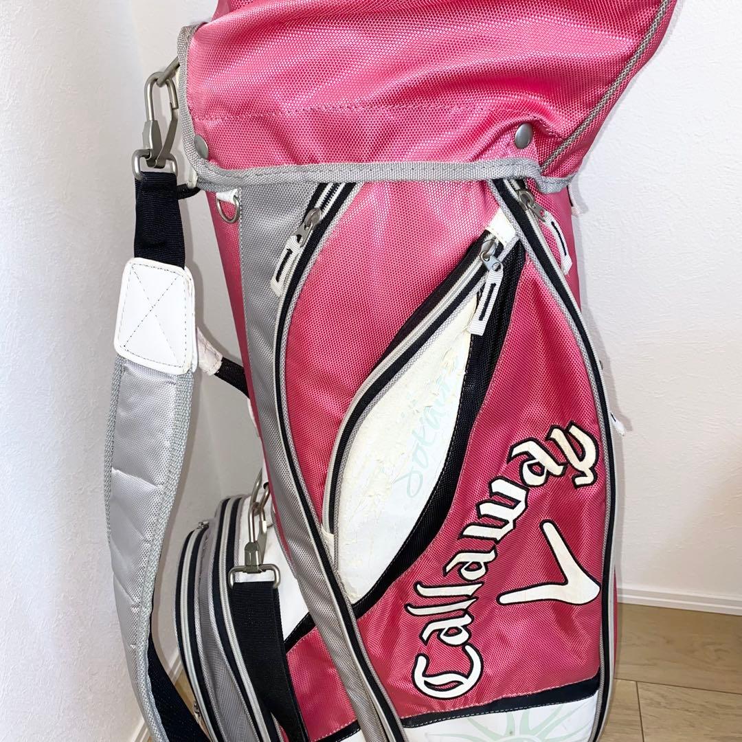 格安☆キャロウェイ レディース用ゴルフクラブセット☆初心者 女性キャディバッグ付