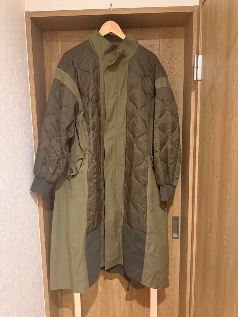 etsinta チャオパニック　キルティング モッズコート オリーブ