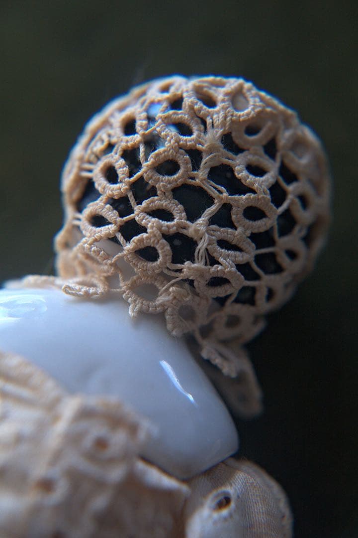 ネ*ネ様 アンティーク チャイナヘッドドール ビスクドール ミニチュア