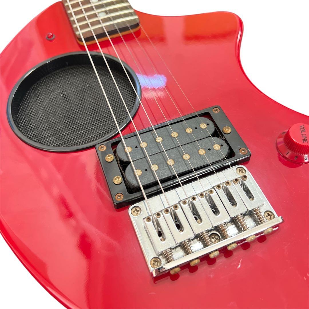 FERNANDES ZO-3 レッド エレキギター アンプ内蔵 ミニギター
