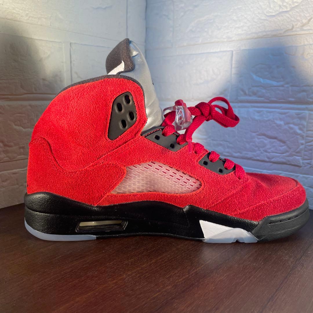 ナイキ　エアジョーダン5レトロ/NIKE25cm極美品/訳ありリカラー