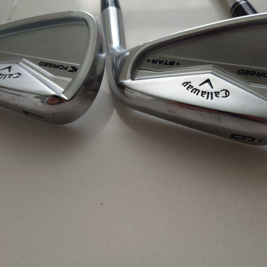 キャロウェイＸフォージドスターアイアン6本950GHネオ美品