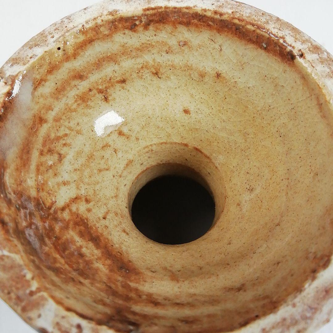 Ｗ１２５　蓋置　『萩　千切蓋置』『十二代　田原陶兵衛 造』　共箱　茶道具