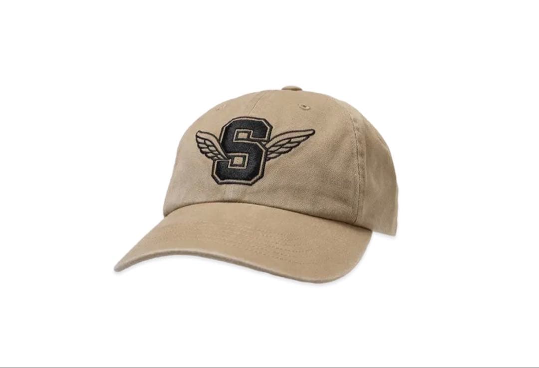 Supreme Wings Logo 6-Panel Tan キャップ